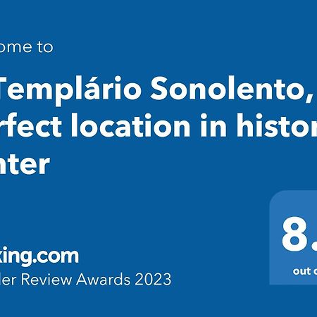 O Templario Sonolento, Perfect Location In Historic Center Villa Tomar Ngoại thất bức ảnh